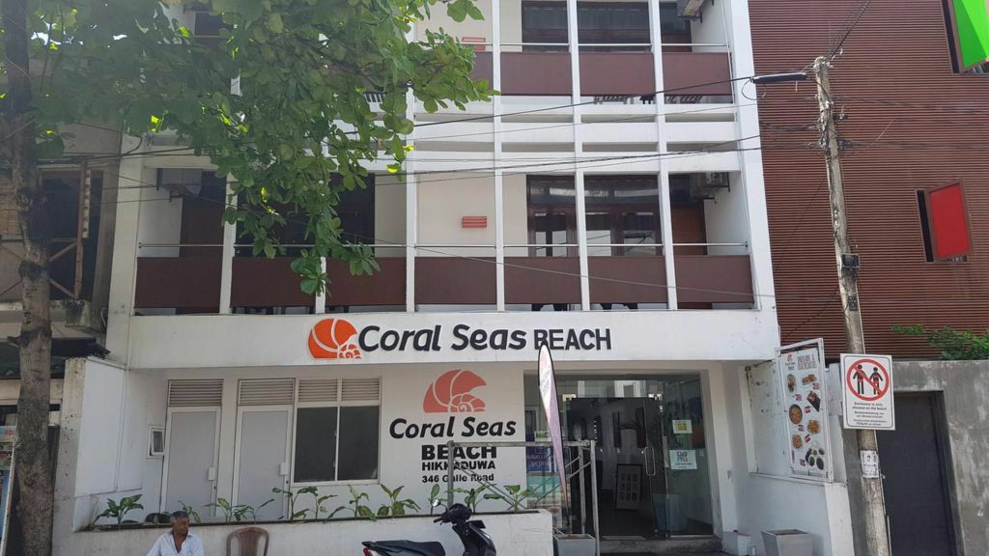 Coral Seas Beach Hikkaduwa Eksteriør bilde